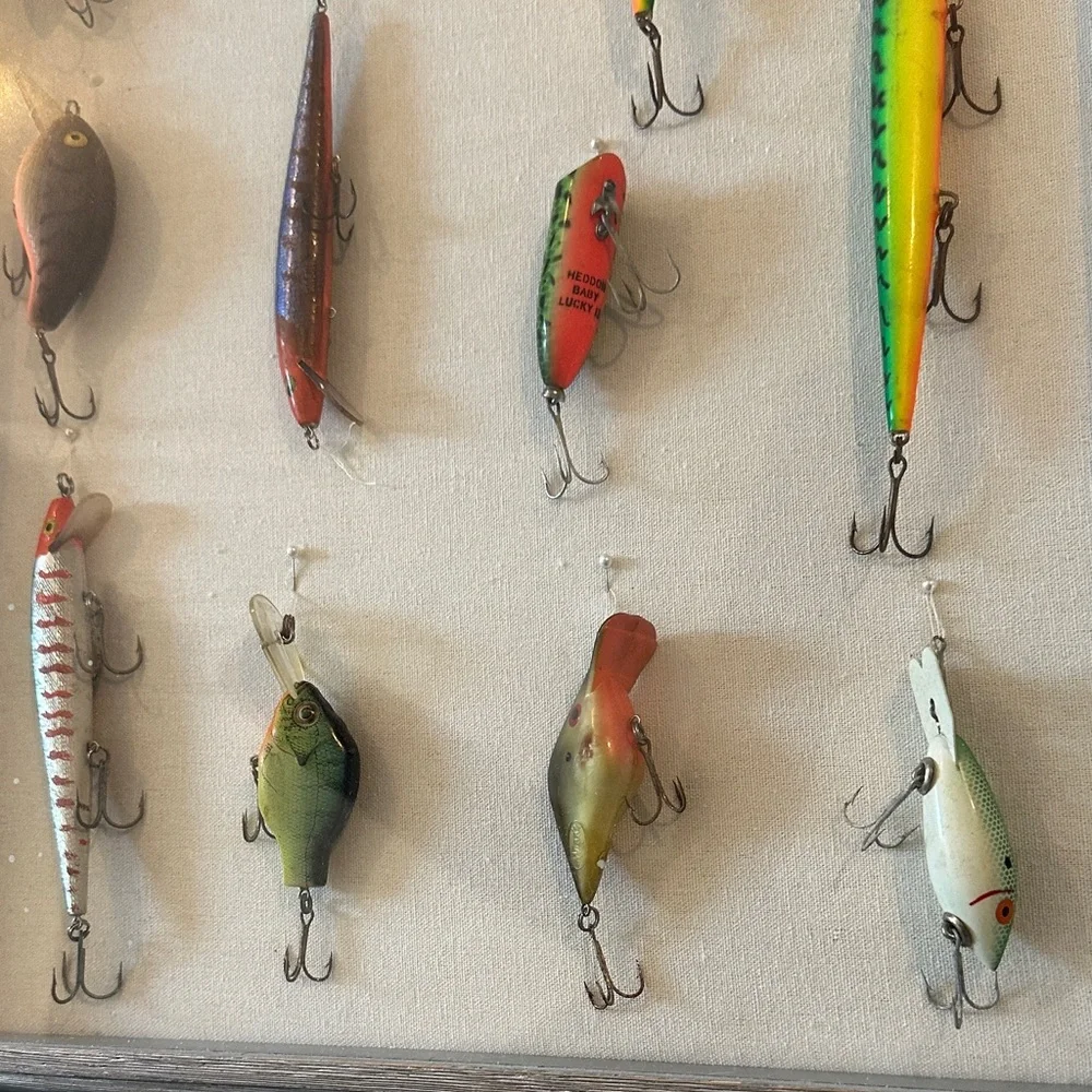 Vintage Assorted Fishing Lures Set - Multicolor